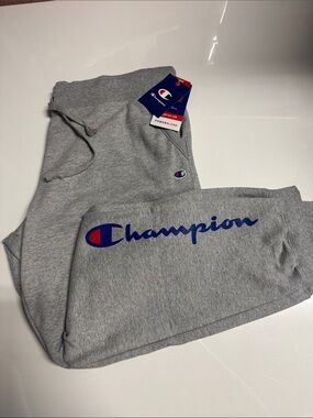 Champion Joggers Sweatpants Womens 2X Gray 2XL